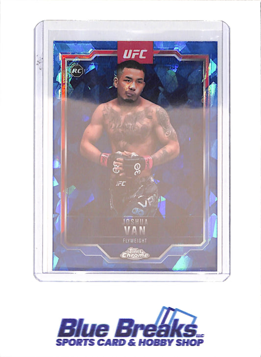 2025 Topps Chrome Sapphire - Joshua Van - RC - Flyweight - UFC - #136