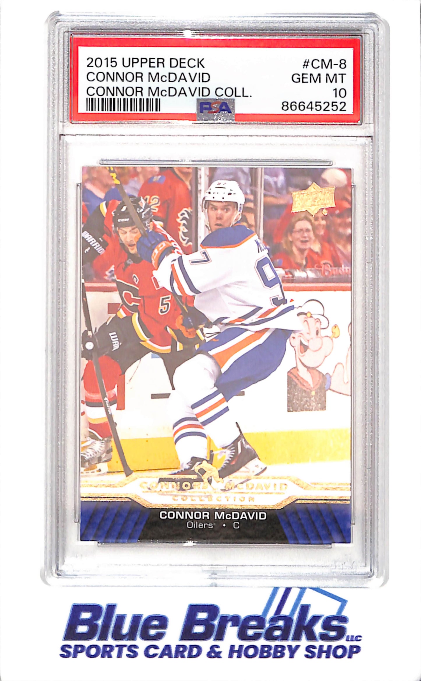 2015 Upper Deck - Connor McDavid Collection - CM1 - CM25 - 25 cards - PSA 10 - hockey - Oilers