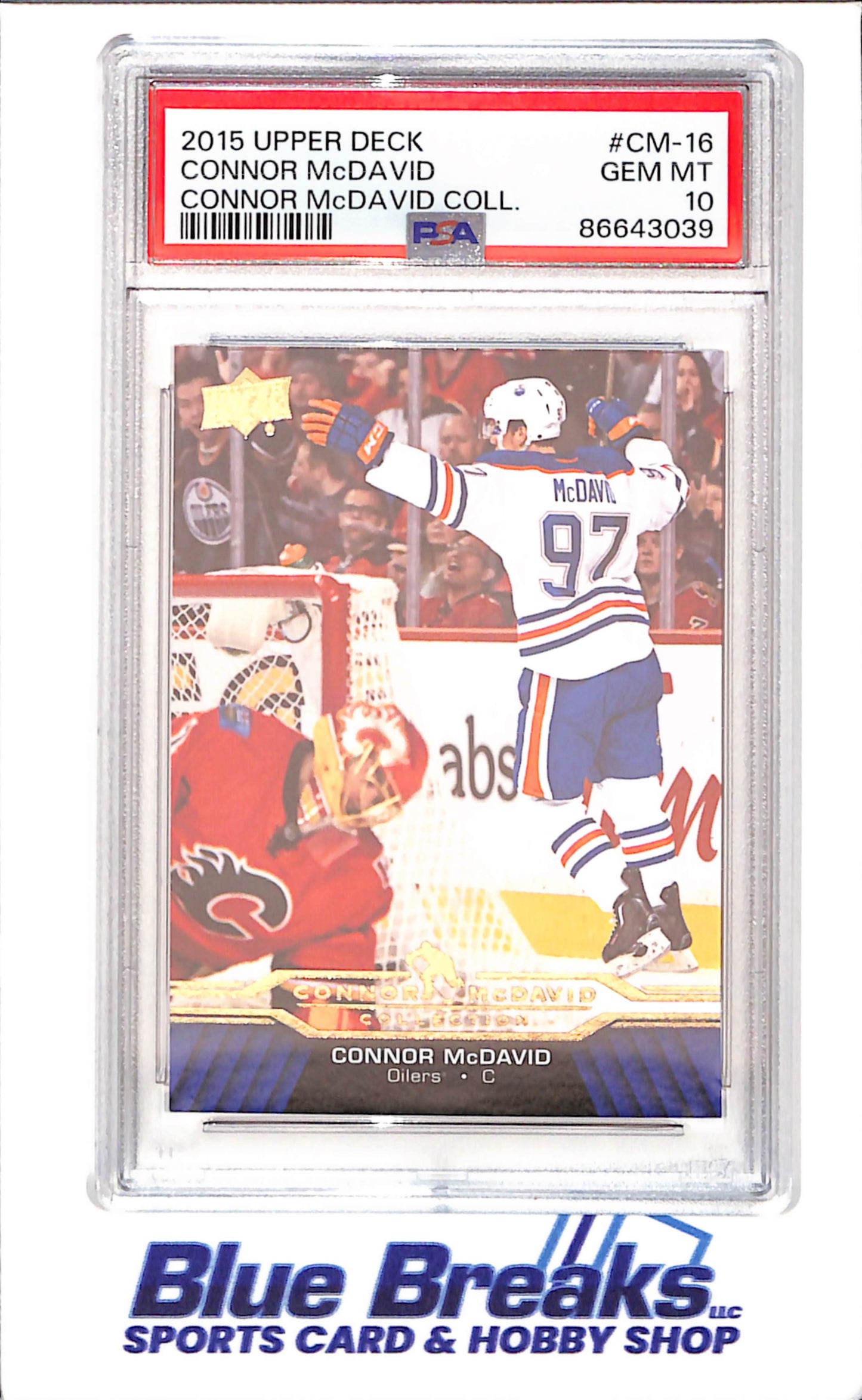 2015 Upper Deck - Connor McDavid Collection - CM1 - CM25 - 25 cards - PSA 10 - hockey - Oilers