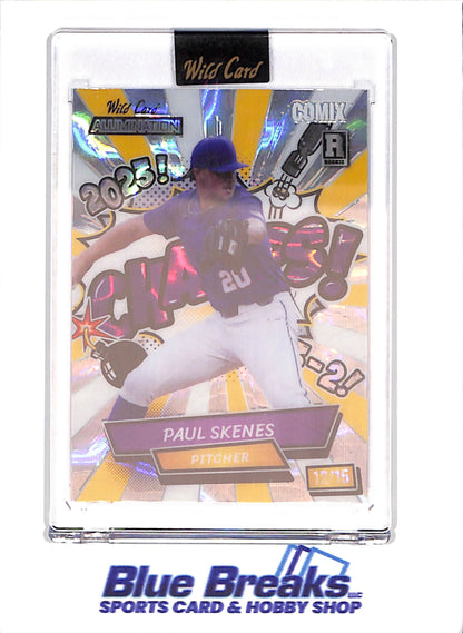 2024 Wild Card - Paul Skenes - Allumination - Comix - Rookie - LSU Variation - 12/15 - Baseball - #ACWC-PS6