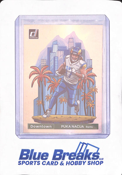 2024 Panini Donruss - Puka Nacua - Downtown - Los Angeles Rams - Football - #20