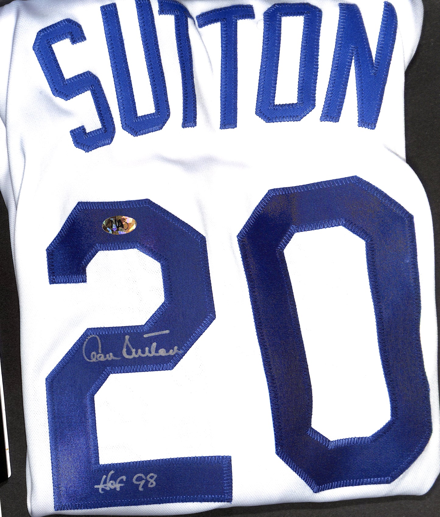 Autographed Jersey - Don Sutton - Los Angeles Dodgers - Baseball - HOF 98 - COA