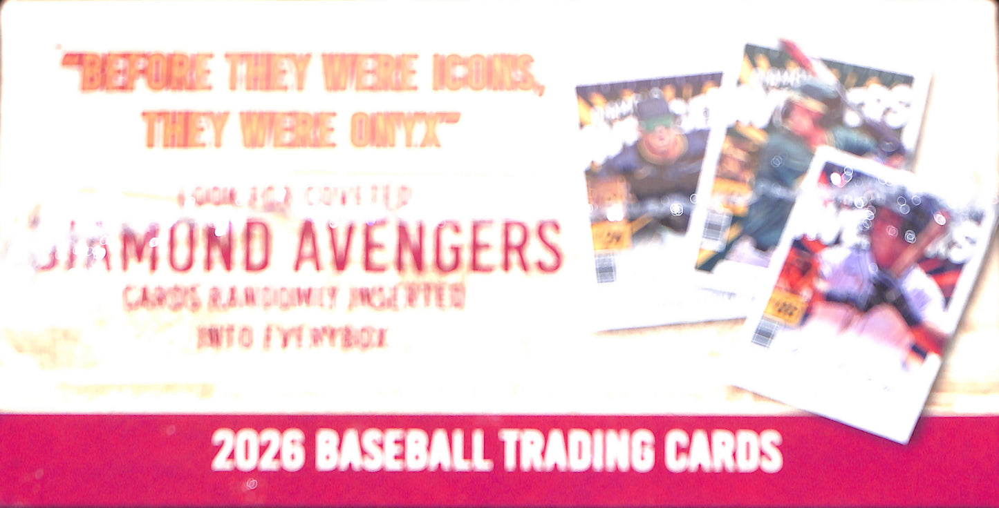 2026 Onyx Vintage Collection Baseball Hobby Box - Sealed Wax