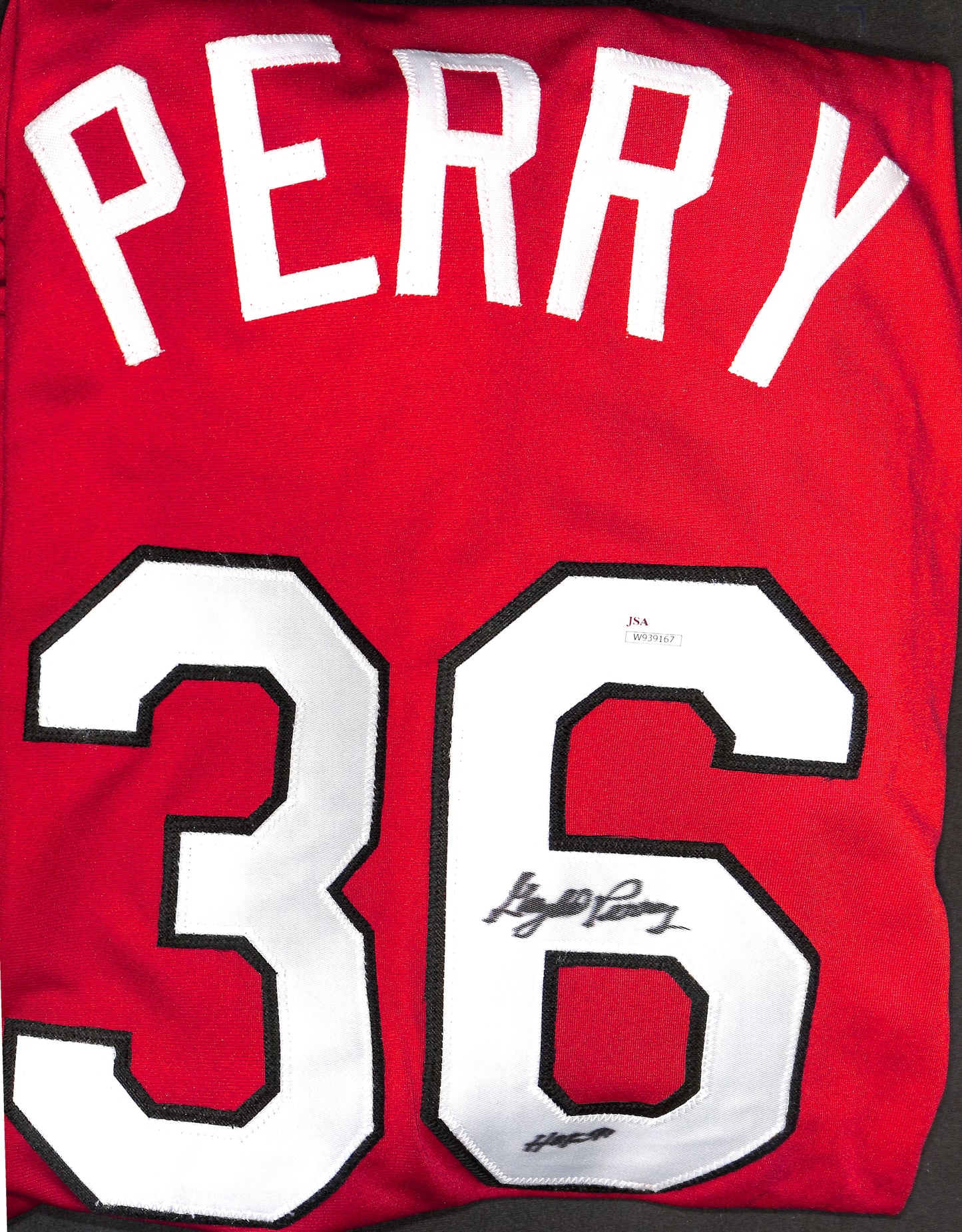 Autographed Jersey - Gaylord Perry - Cleveland Indians - HOF - Baseball - JSA COA