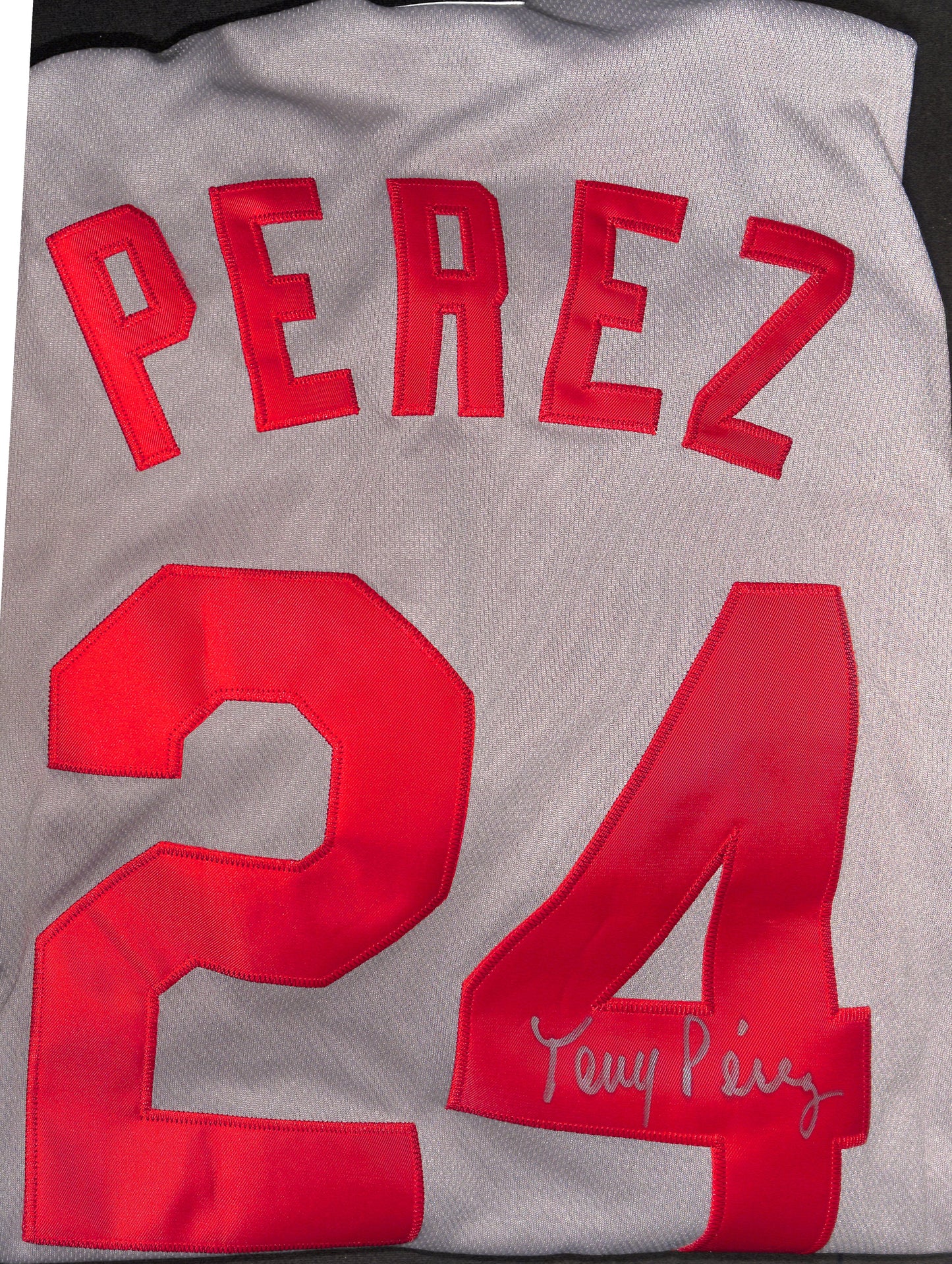 Autographed Jersey - Tony Perez - Cincinnati Reds - Baseball