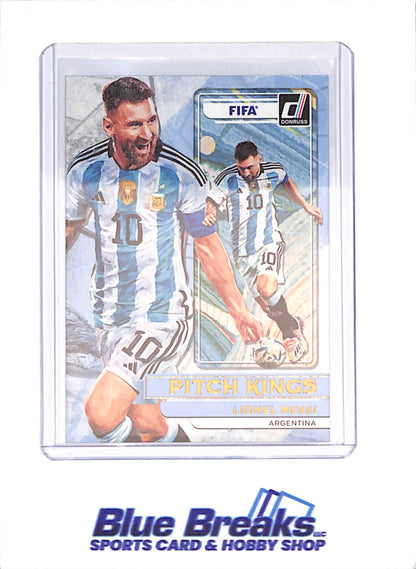2022-23 Panini Donruss - Lionel Messi - Pitch Kings - Argentina - Soccer - #1