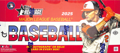 2025 TOPPS HERITAGE BASEBALL - Hobby Box - Sealed Box