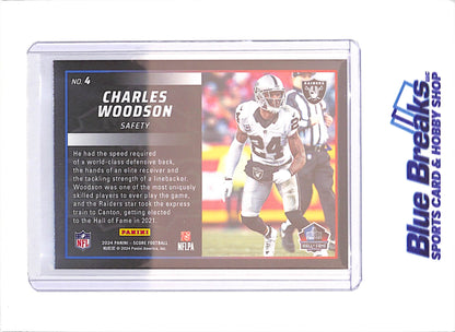 2024 Score - Charles Woodson - Artist's Proof - Men of Canton - 4/35 - Oakland Raiders - Football - #4