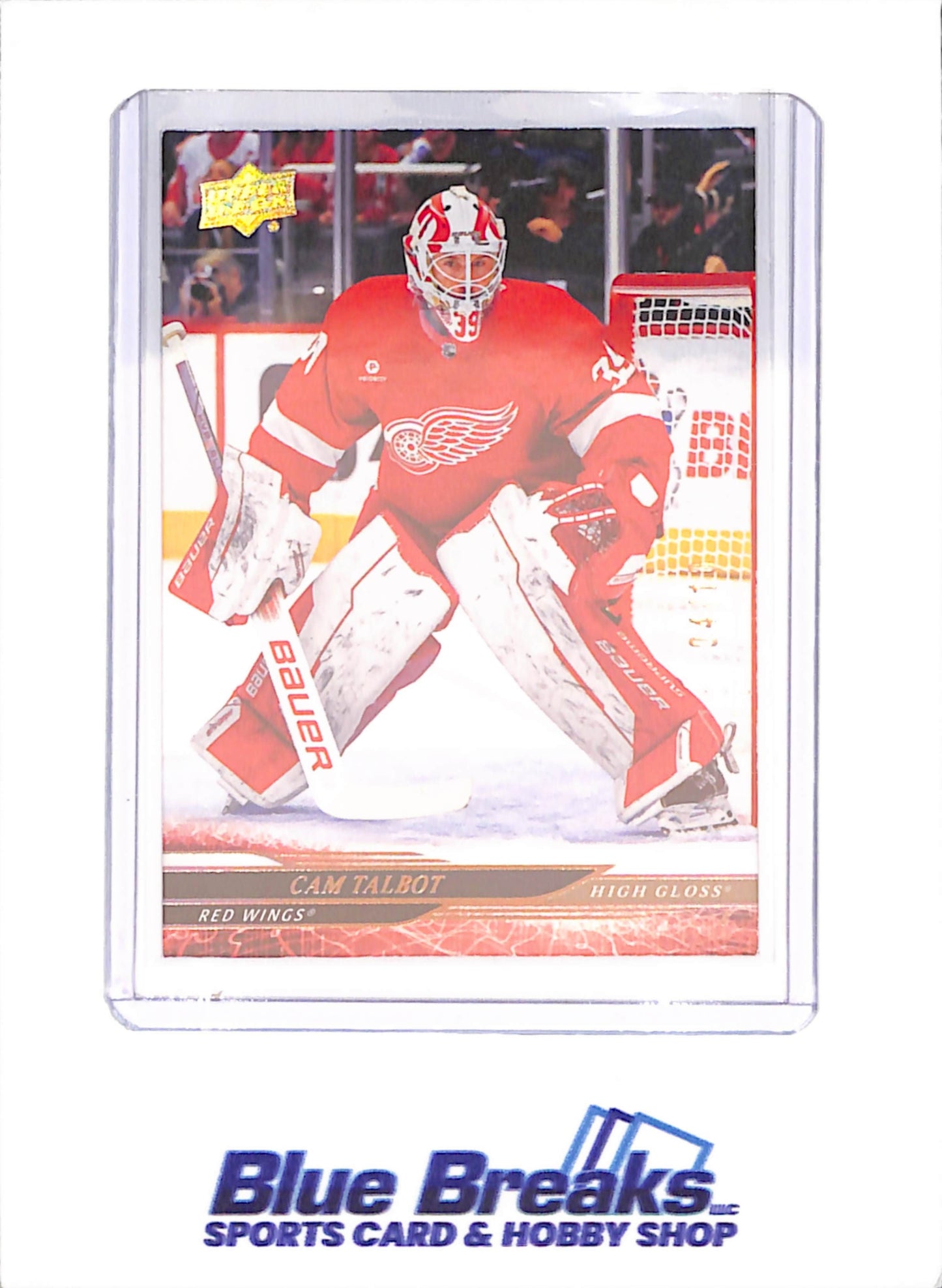 2024-25 Upper Deck Extended Series - Cam Talbot - High Gloss - 4/10 - Detroit Red Wings - Hockey - #548