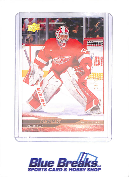 2024-25 Upper Deck Extended Series - Cam Talbot - High Gloss - 4/10 - Detroit Red Wings - Hockey - #548