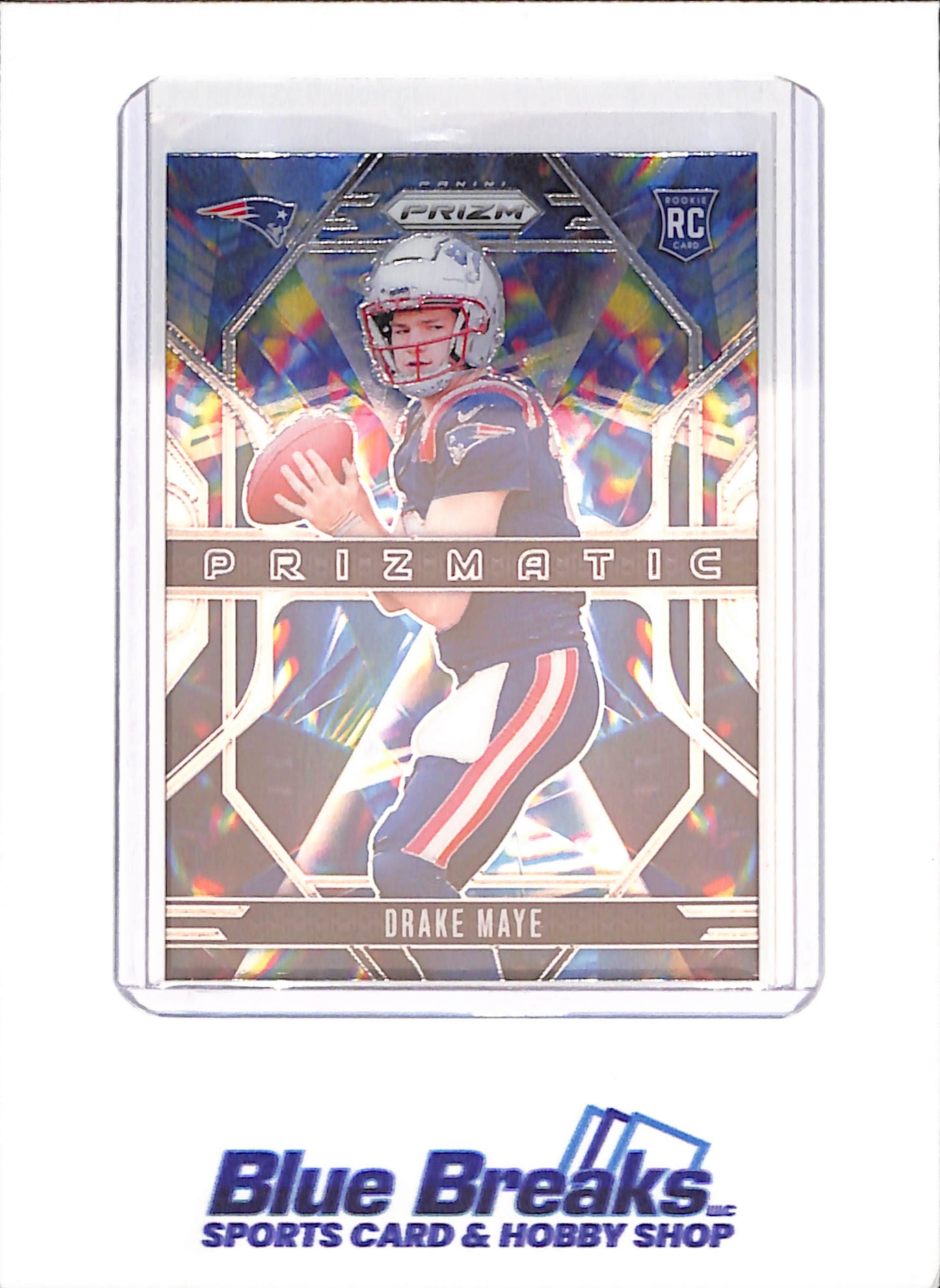 2024 Panini Prizm - Drake Maye - Prismatic - RC - New England Patriots - Football - #2
