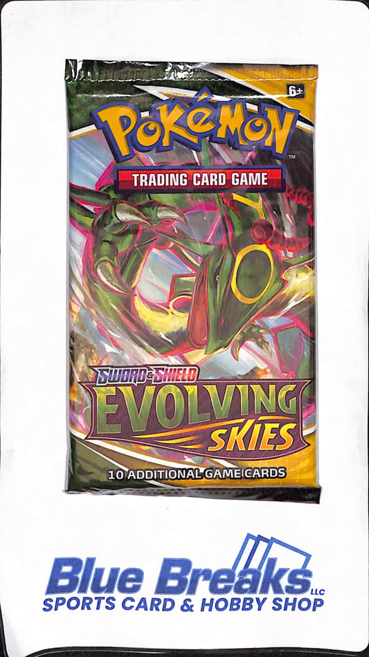 Pokemon Evolving Skies Booster Pack - Sealed Wax