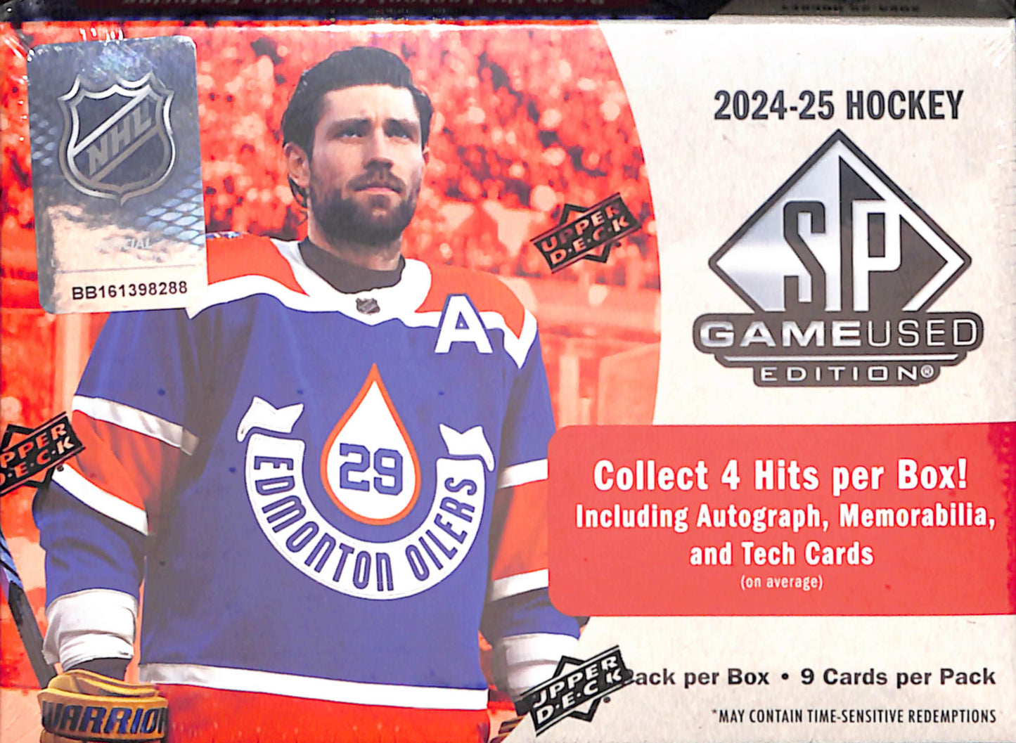 2024-25 Upper Deck SP Game Used Hockey - Hobby Box - Sealed Wax
