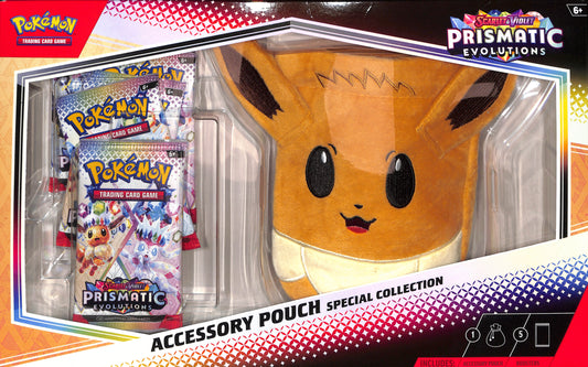 Pokemon - Scarlet & Violet Prismatic Evolutions Accessory Pouch Special Collection - Sealed Wax