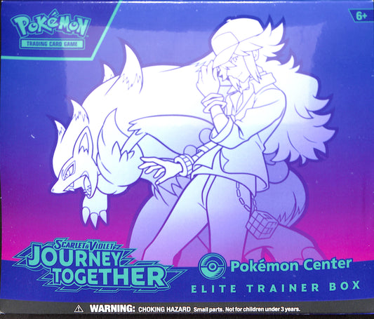Pokemon - Scarlet & Violet Journey Together Elite Trainer Box - Pokemon Center - Sealed Wax
