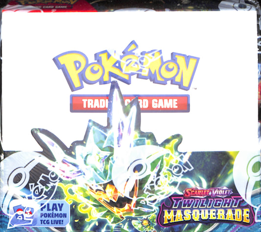 Pokemon - Scarlet & Violet Twilight Masquerade Booster Box - Sealed Wax