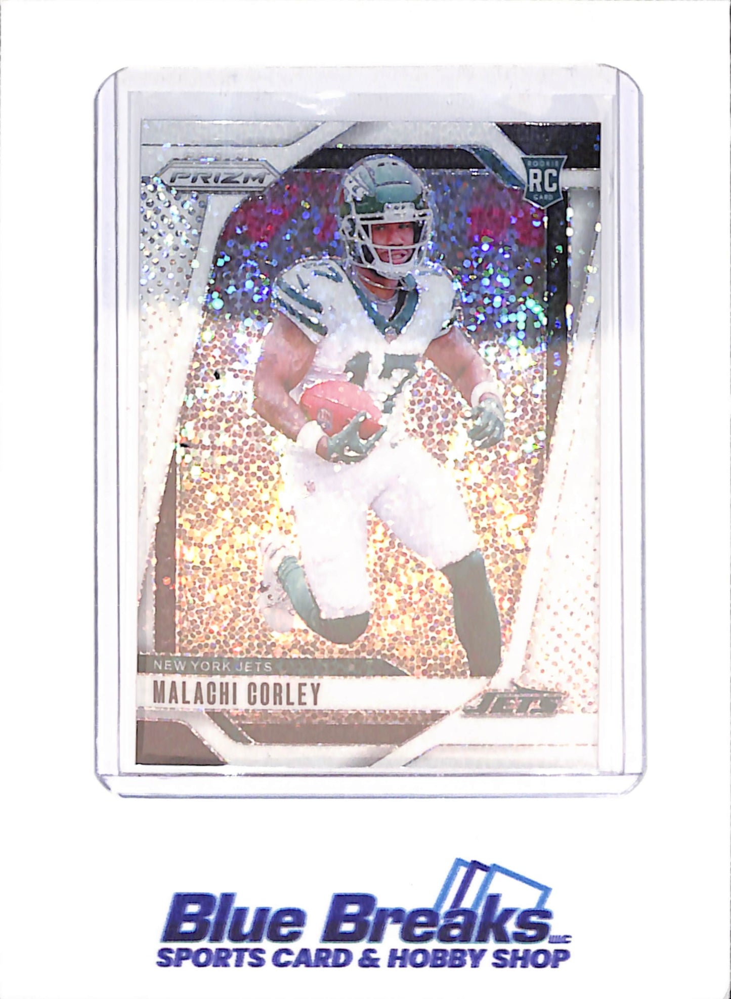 2024 Panini Prim - Malachi Corley - RC - White Sparkle - New York Jets - Football - #369