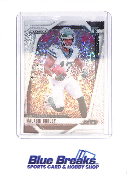 2024 Panini Prim - Malachi Corley - RC - White Sparkle - New York Jets - Football - #369