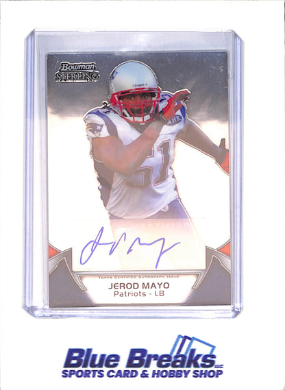 2012 Bowman Sterling - Jerod Mayo - Autograph - New England Patriots - Football - #123