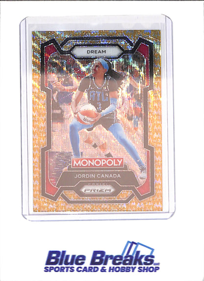 2024 Panini WNBA Monopoly - Jordin Canada - Gold Simmer - 8/10 - Atlanta Dream - WNBA - Basketball - #56