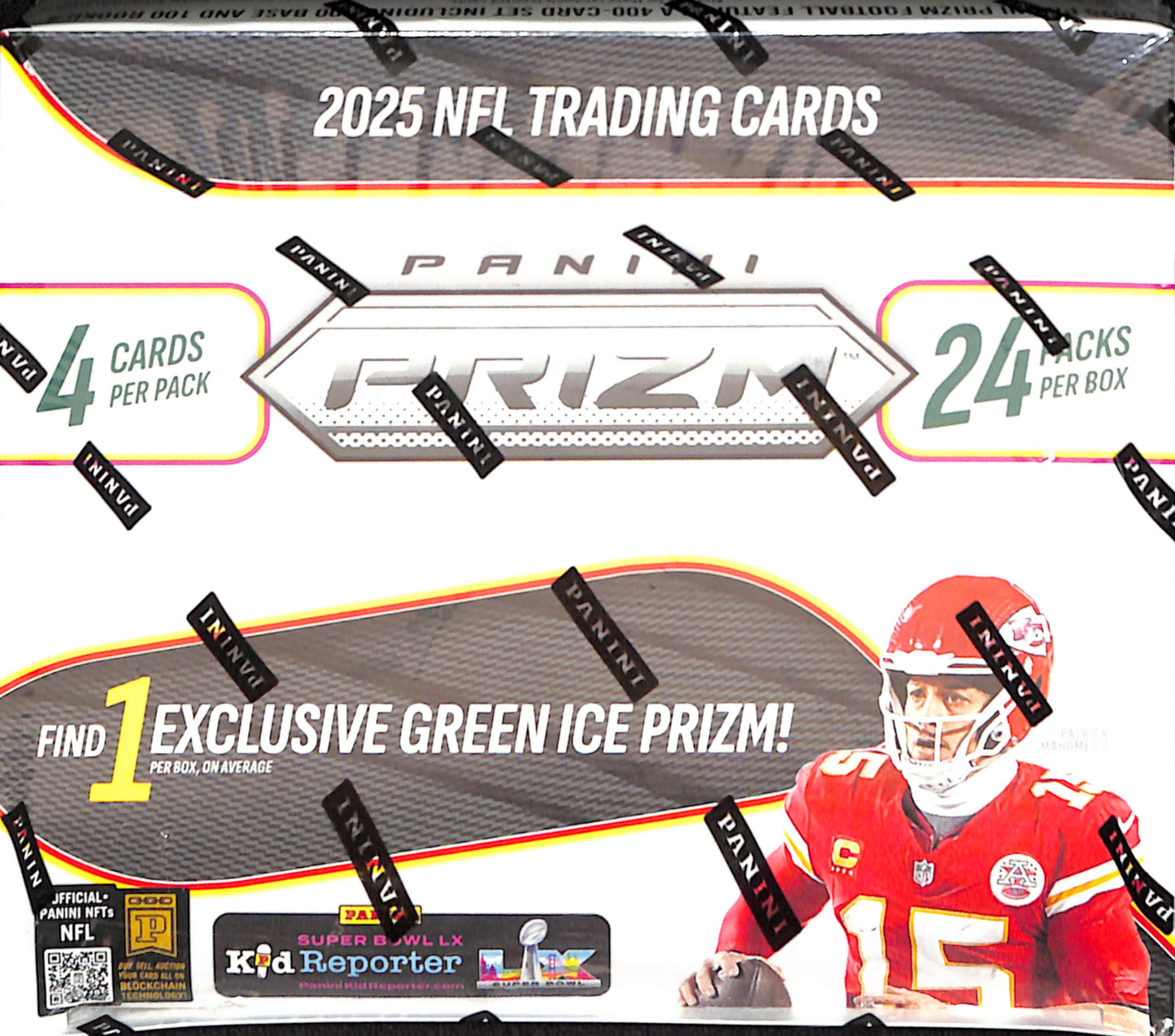 2025 Panini Prizm Football 24-Pack Retail Box - Sealed Wax