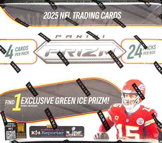 2025 Panini Prizm Football 24-Pack Retail Box - Sealed Wax