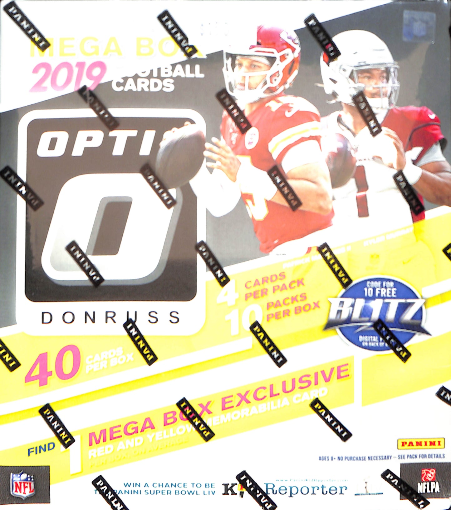 2019 Donruss Optic Football Mega Box - Sealed Wax