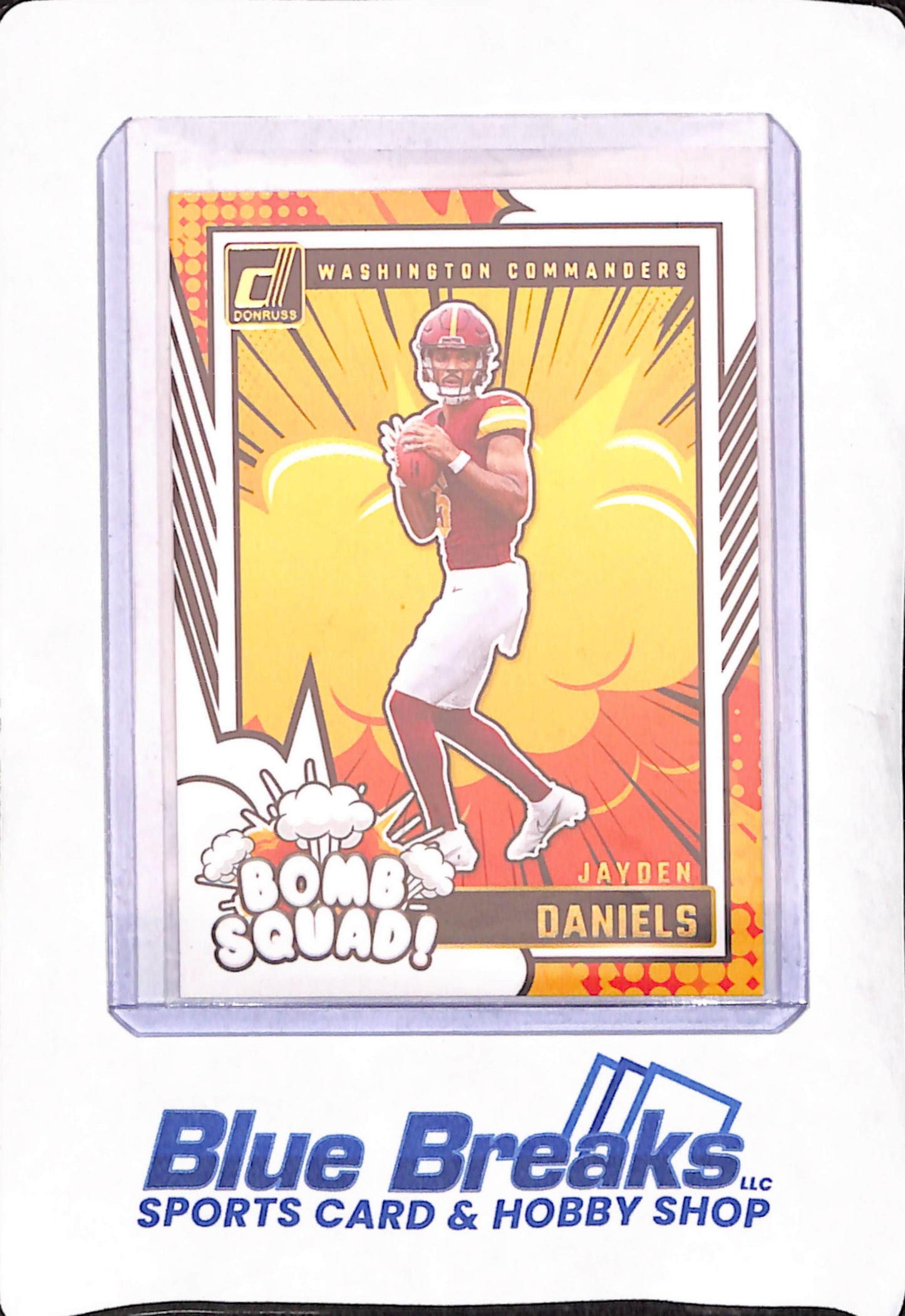 2024 Panini Donruss Bomb Squad - Jayden Daniels - Washington Commanders - Football - #29