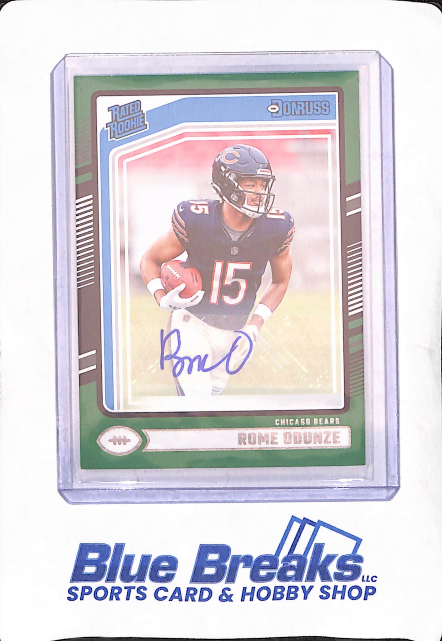 2024 Panini Donruss Optic - Rome Odunze - Autograph - Chicago Bears - Football - #309