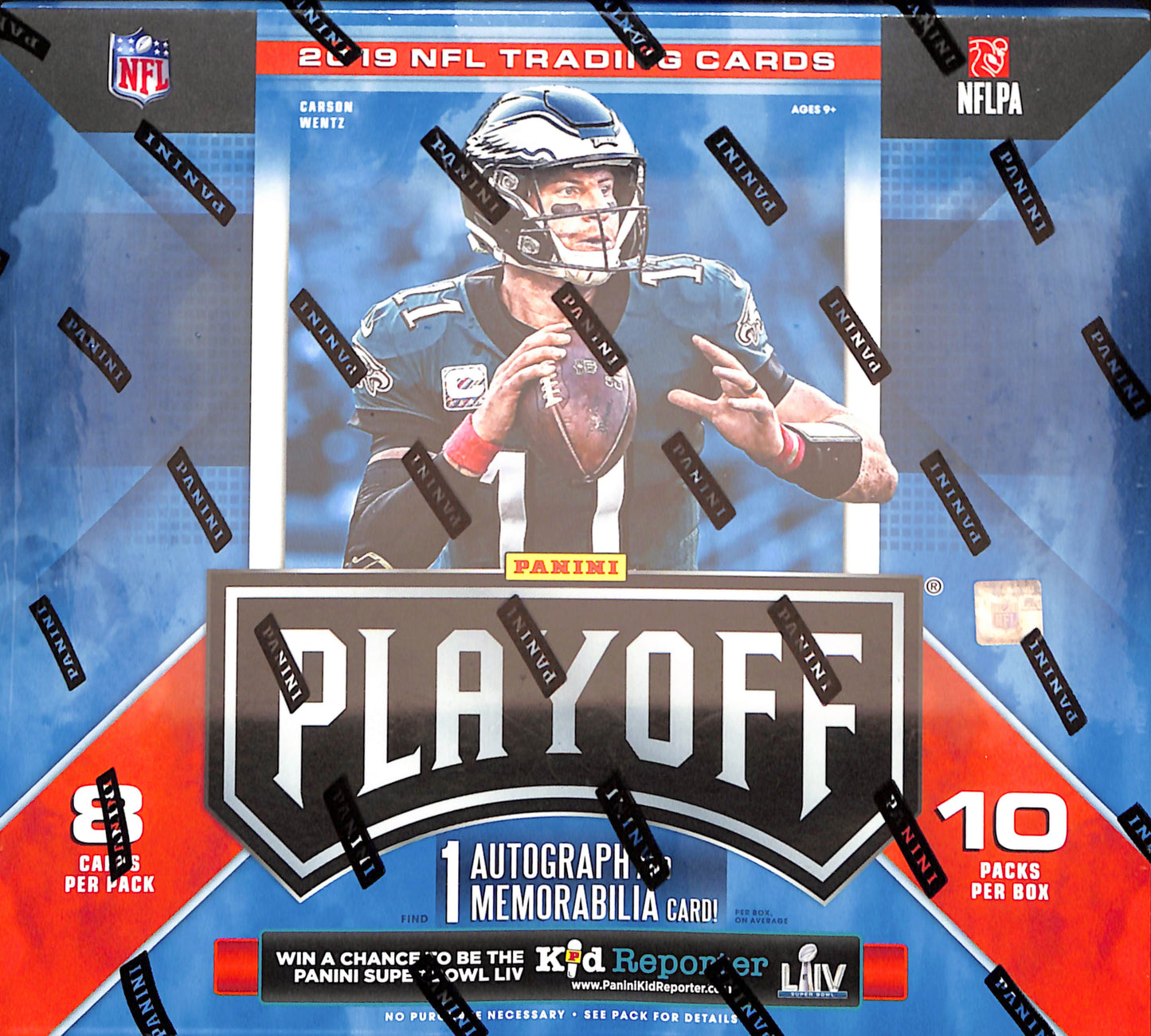 2019 Panini Playoff Football Mega Box - Sealed Wax