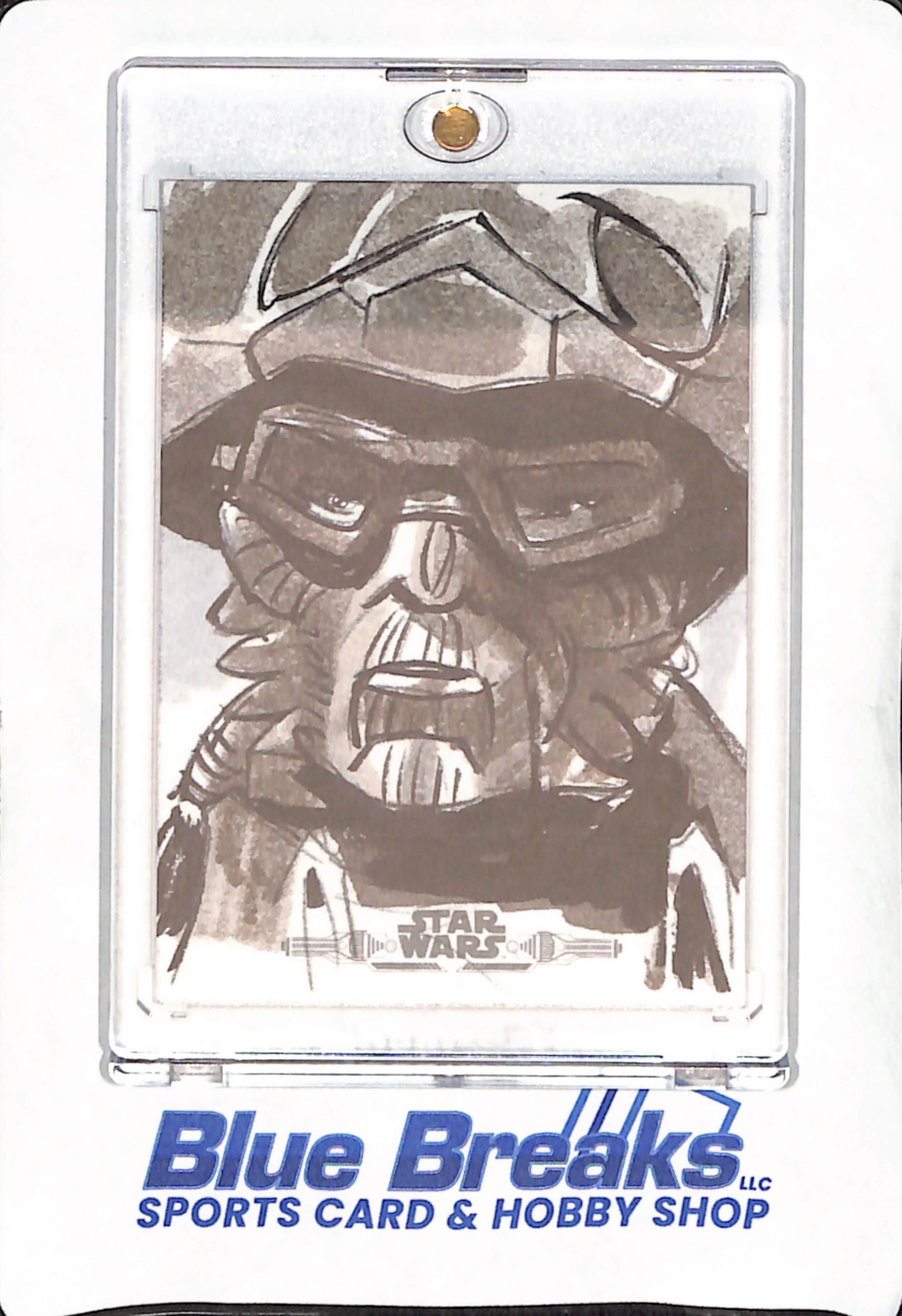 2024 Topps Star Wars - Bounty Hunter Sketch Card and Artist Auto