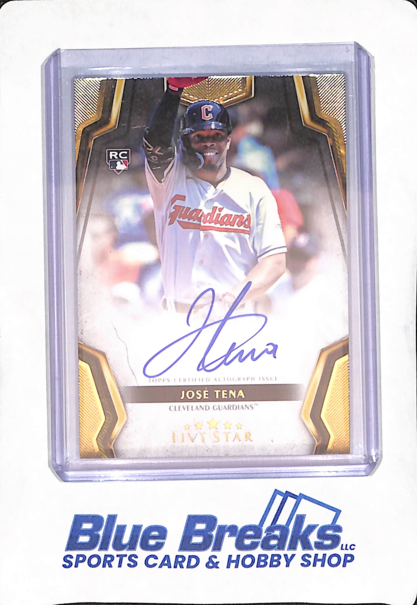 2024 Topps Five Star - Jose Tena - Autograph - RC - Cleveland Guardians - Baseball - #FSA-JT