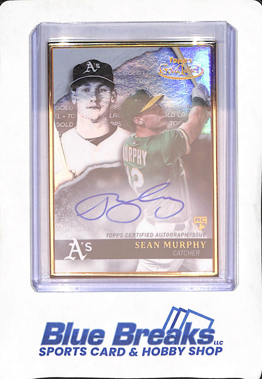 2020 Topps Gold Label - Sean Murphy - Autograph - RC - Oakland A's - Baseball - #GLA-SM