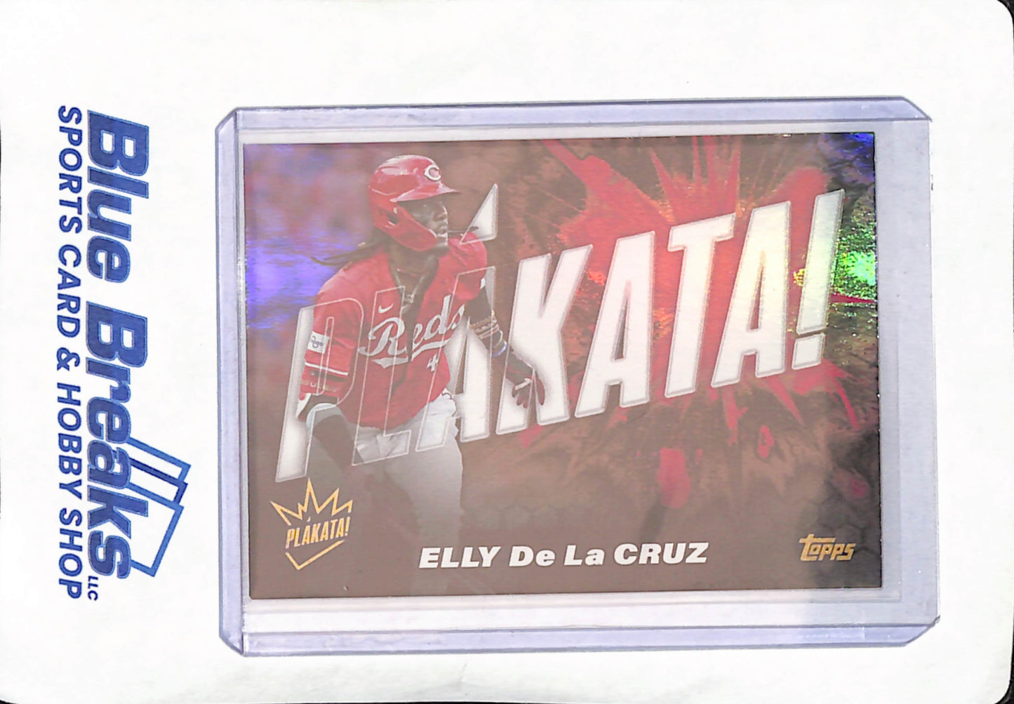 2025 Topps - Elly De La Cruz - Plakata - Cincinnati Reds - Baseball - #Plak-4