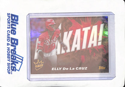 2025 Topps - Elly De La Cruz - Plakata - Cincinnati Reds - Baseball - #Plak-4
