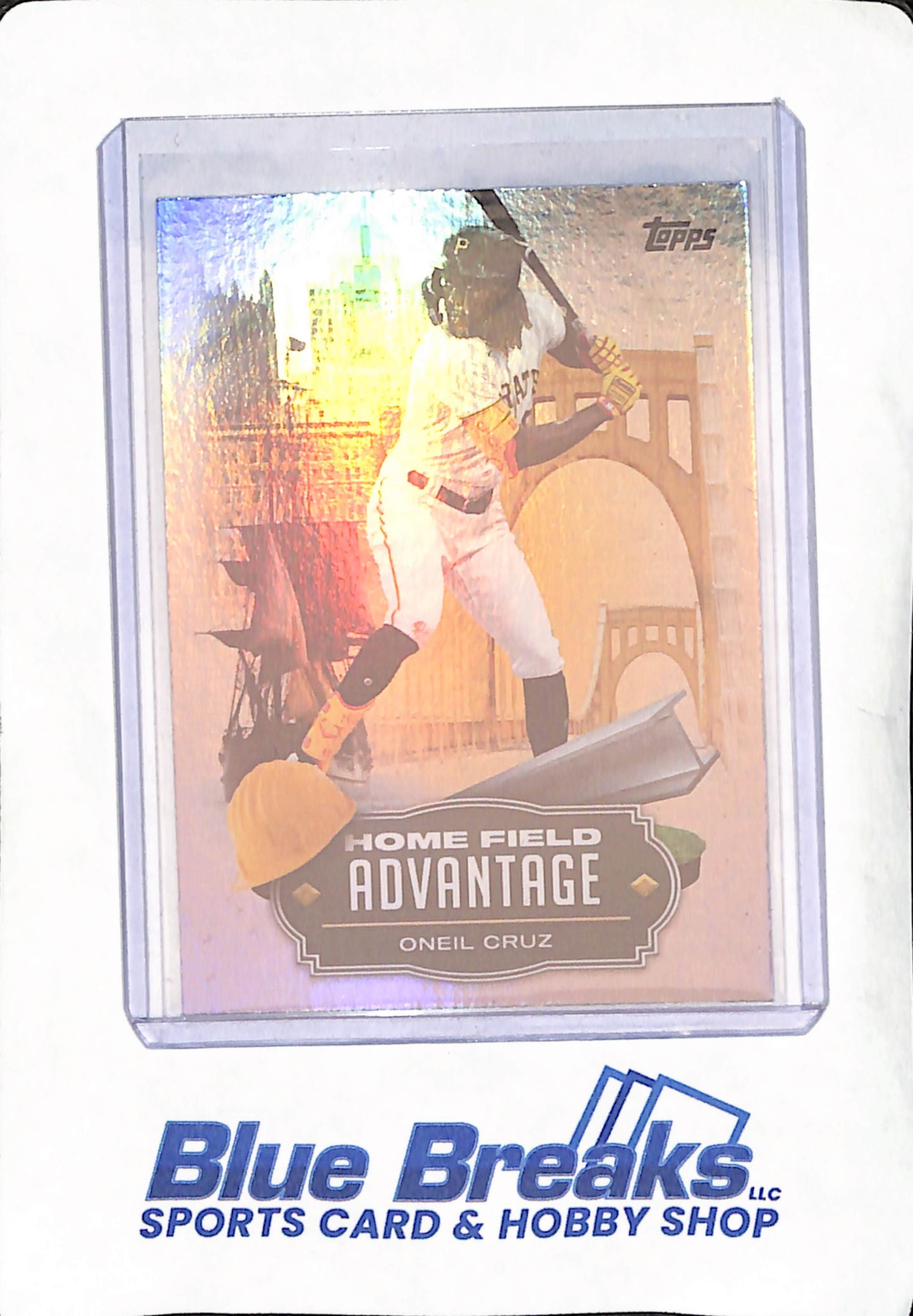 2023 Topps - ONeil Cruz - Home Field Advantage - Pittsburgh Pirates - Baseball - #HA-14