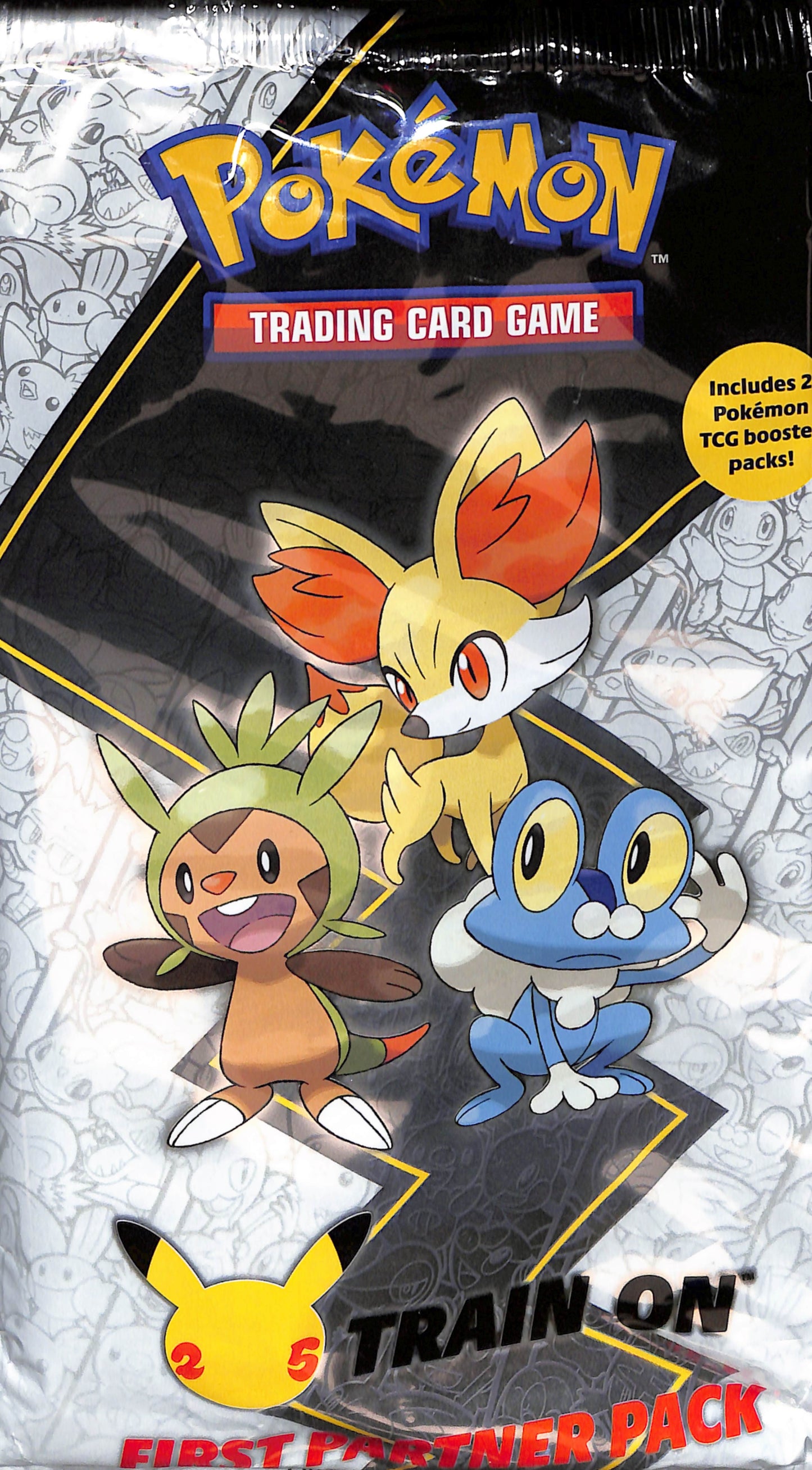 Pokemon Train On First Partner Pack - Kalos - Sealed Wax