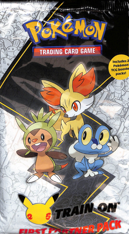 Pokemon Train On First Partner Pack - Kalos - Sealed Wax
