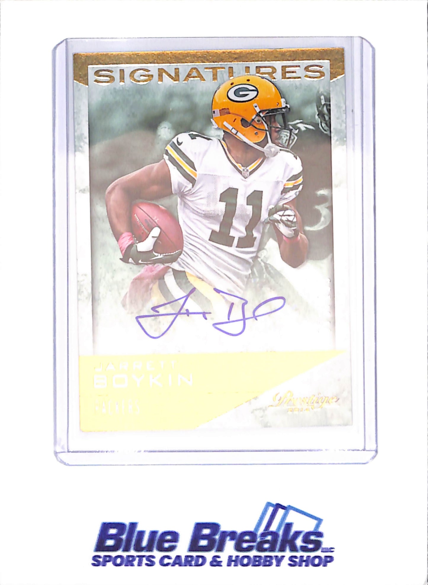 2014 Panini Prestige - Jarrett Boykin - Signatures Autograph - 73/199 - Green Bay Packers - Football - #9