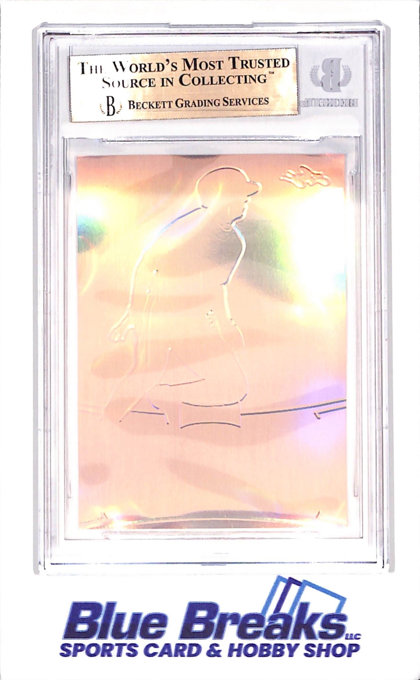 2015 Leaf Metal Draft - Garrett Whitley - Pre-Production Proof - 1/1 - Beckett -  Philadelphia Phillies - Baseball