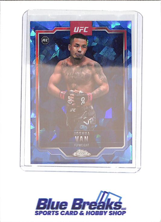 2025 Topps Chrome Sapphire - Joshua Van - RC - Flyweight - UFC - #136
