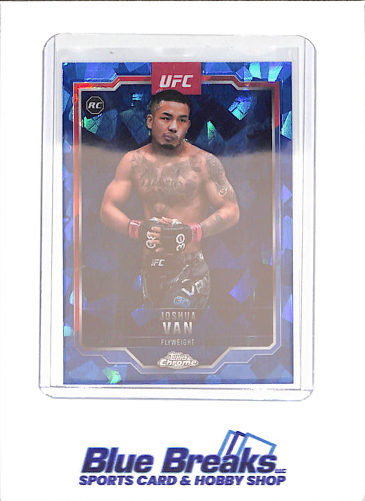 2025 Topps Chrome Sapphire - Joshua Van - RC - Flyweight - UFC - #136
