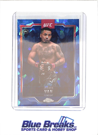 2025 Topps Chrome Sapphire - Joshua Van - RC - Flyweight - UFC - #136