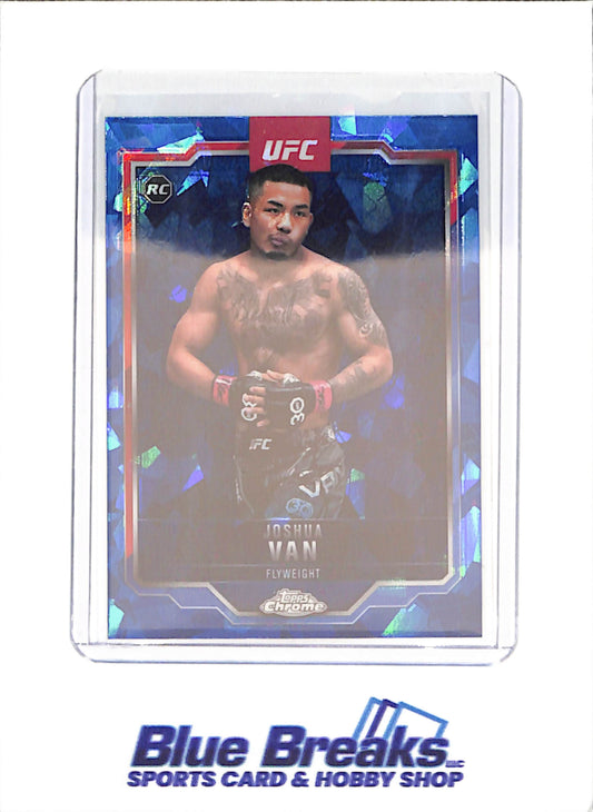 2025 Topps Chrome Sapphire - Joshua Van - RC - Flyweight - UFC - #136