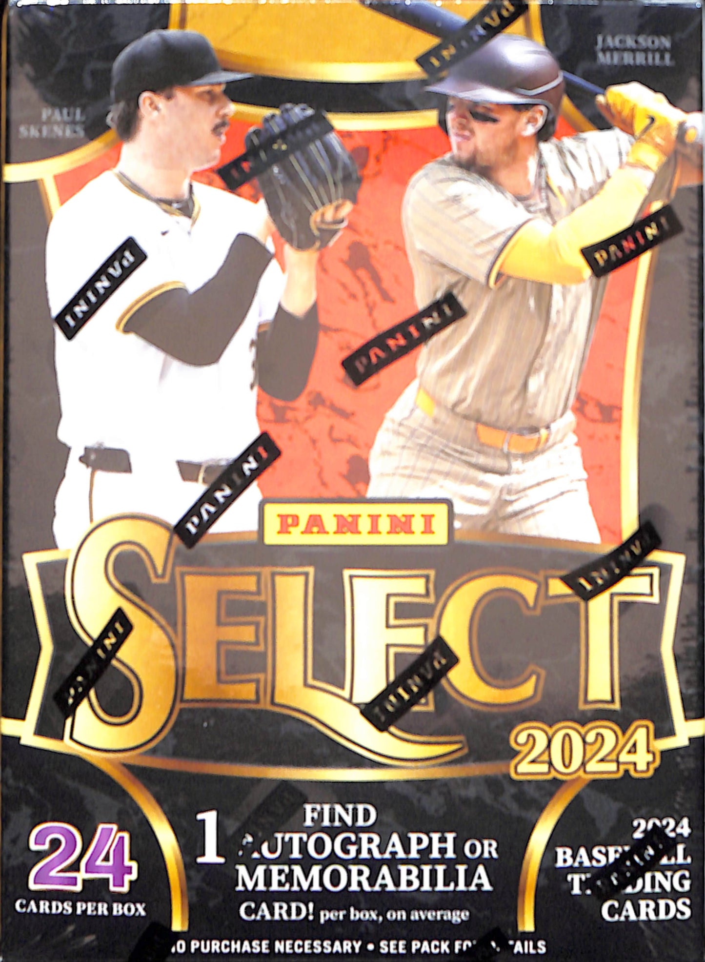 2024 Panini Select Baseball 6-Pack Hobby Blaster Box - Sealed Wax