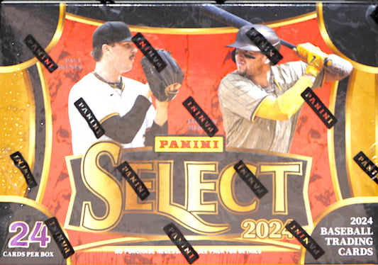 2024 Panini Select Baseball 6-Pack Hobby Blaster Box - Sealed Wax