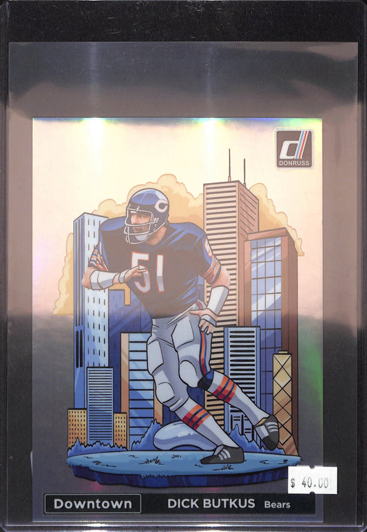 2024 Panini Donruss - Dick Butkus - Downtown - Oversized - Chicago Bears - Football - #9