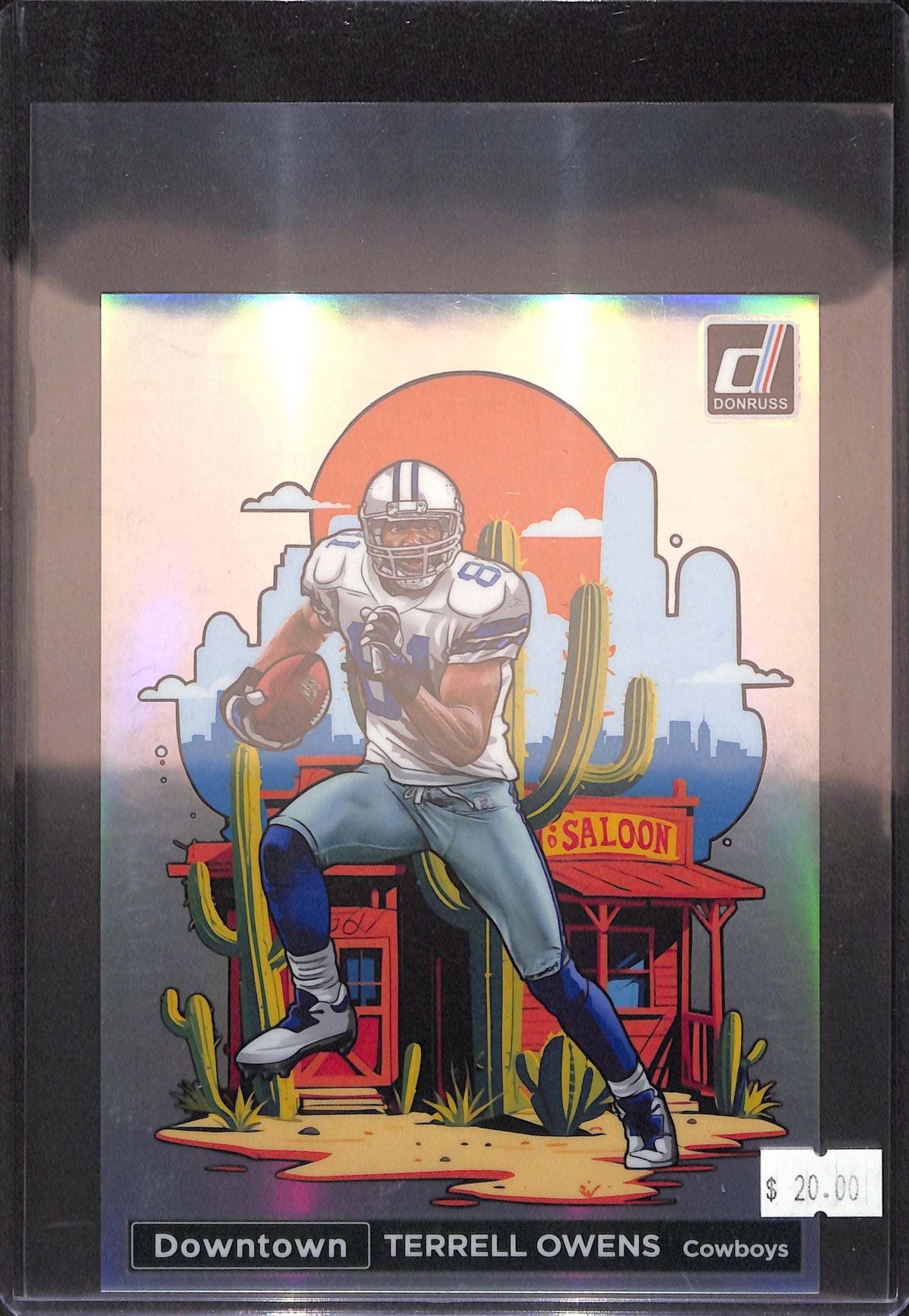 2024 Panini Donruss - Terrell Owens - Downtown - Oversized - Dallas Cowboys - Football - #8
