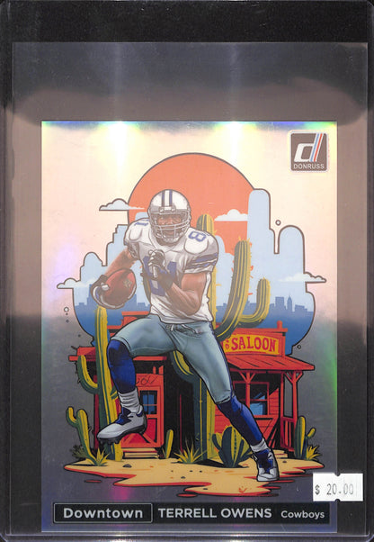 2024 Panini Donruss - Terrell Owens - Downtown - Oversized - Dallas Cowboys - Football - #8