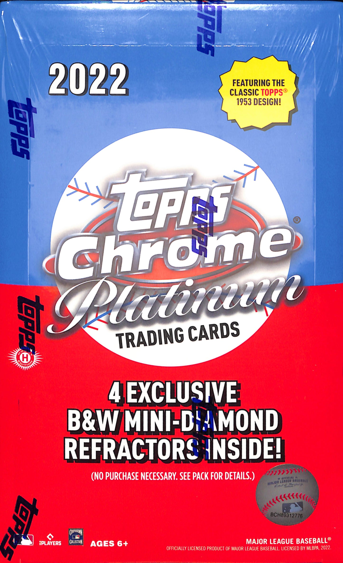 2022 Topps Chrome Platinum Anniversary Baseball Hobby Lite - Sealed Wax